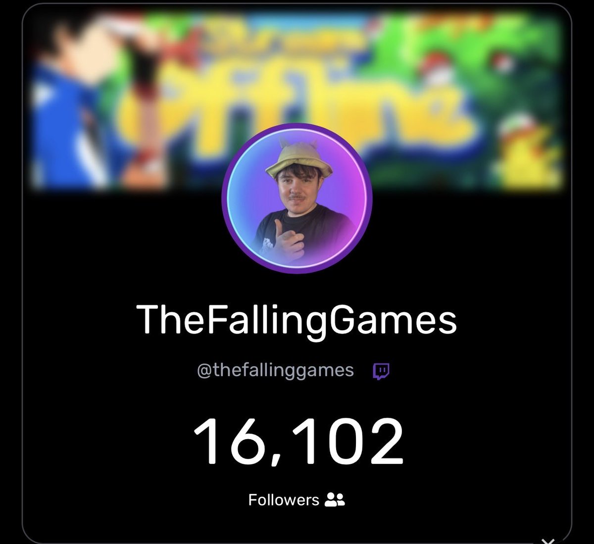 16.1k followers on twitch! 💪💜