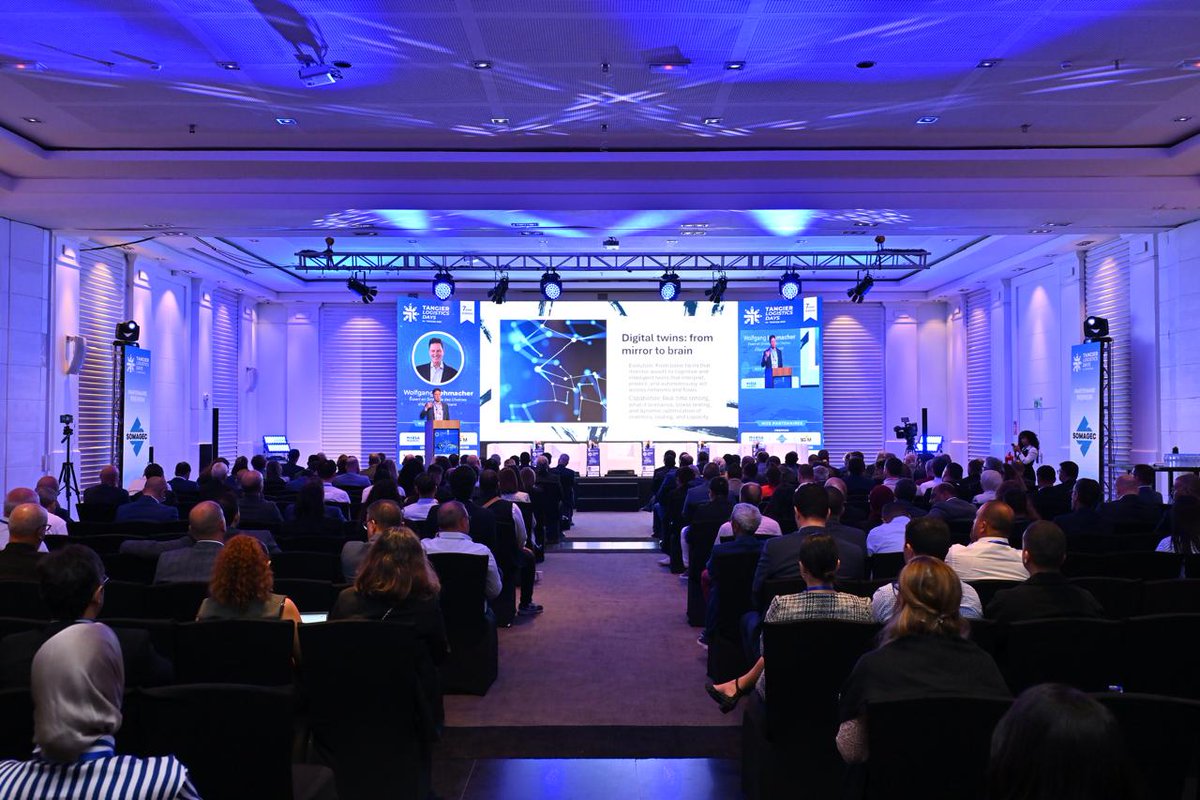 MarsaMarocGroup's tweet photo. Marsa Maroc a participé à la 7ᵉ édition des Tangier Logistics Days à Casablanca.
Un rendez-vous qui a réuni les acteurs de la logistique autour des enjeux d’innovation et de performance des supply chains.
#MarsaMaroc
#TLD2025
#WeLiftYourGrowth https://t.co/QhVyMXpp1m