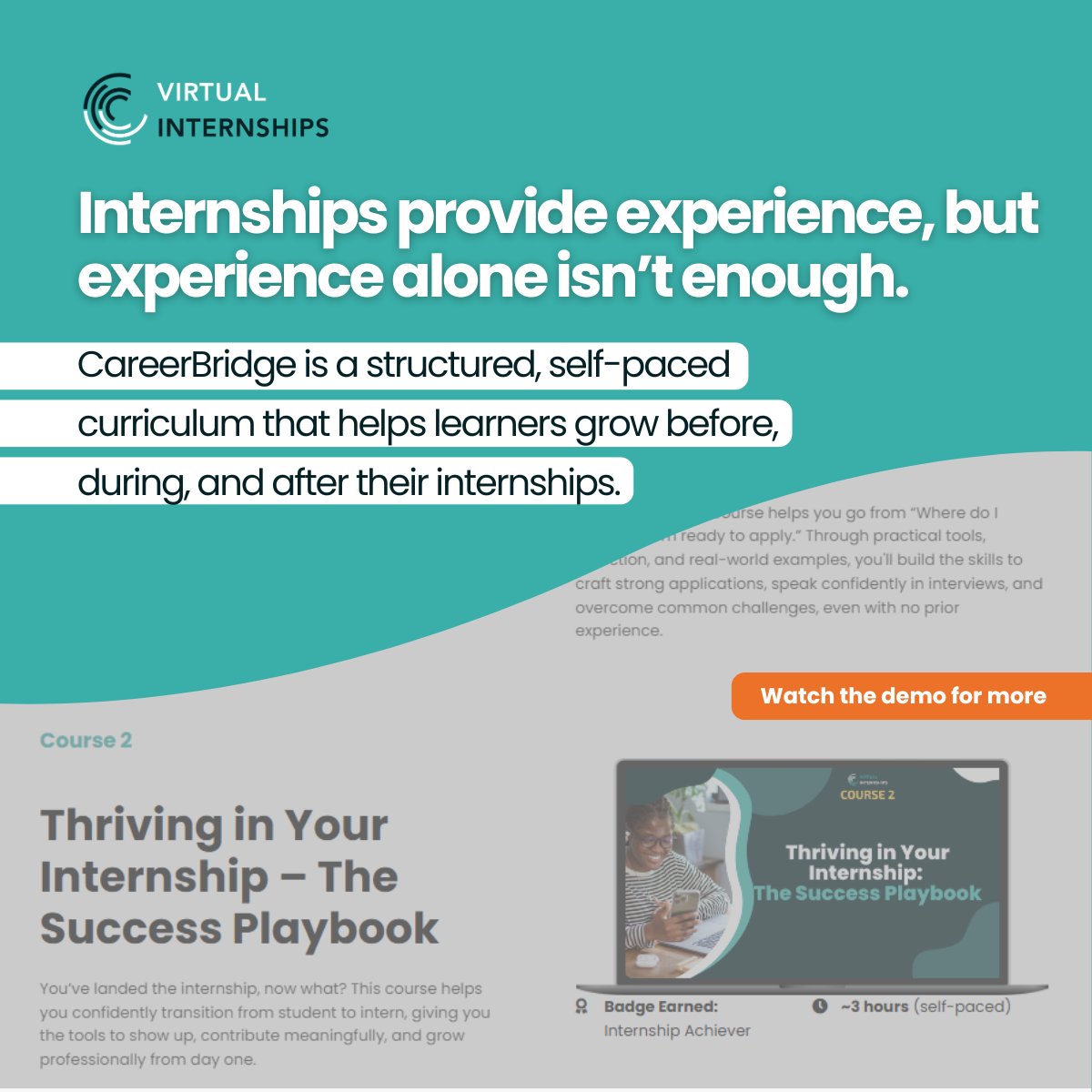 “The CareerBridge info was really well-placed, even the small things you might miss.”

Maheen, a Sussex learner, captured what CareerBridge is built for: helping learners reflect, adapt &amp; grow,turning internships into lasting employability.

Discover more: eu1.hubs.ly/H0p3wrs0