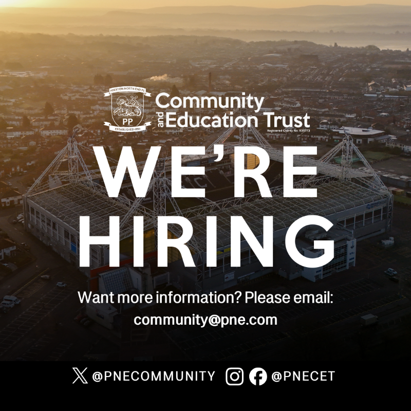 pnecommunity's tweet photo. 🚀 We’re hiring!

We have five new roles now open for you to come and join our team here at the Trust! 🫵

Click the link below to find out more information about the roles and how you can apply. ⬇️

#PNECET | #pnefc