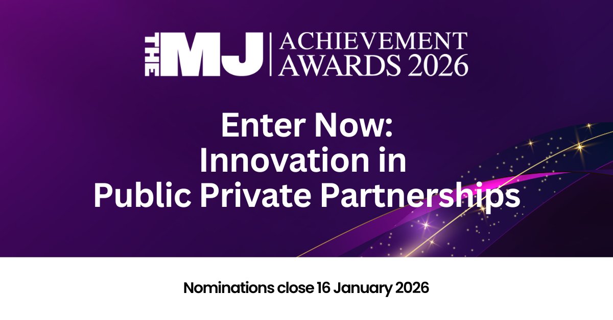 themjcouk's tweet image. 🤝The Innovation in Public Private Partnerships Award highlights councils working with private and voluntary partners to achieve lasting change.

Is your partnership driving impact?

👉 Submit your entry: eu1.hubs.ly/H0nsmN80

#MJAwards #PublicPrivatePartnerships #LocalGov