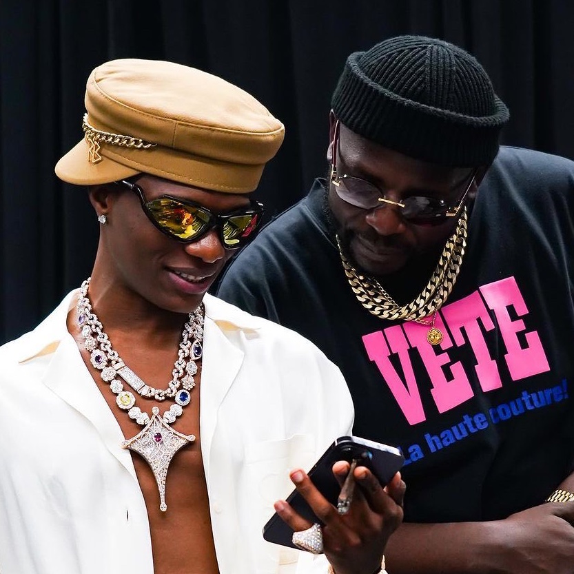 DJ Maphorisa &amp; Wizkid collaborations

1. Soweto Baby (2016)
2. Good Love (2016)
3. Around The World w/Mafikizolo (2017)
4. Ghetto Boyz w/K.O (2019)

5. Money Constant 🆕 
6. Fiesta Forever 🆕 
7. ABANGANI 🆕