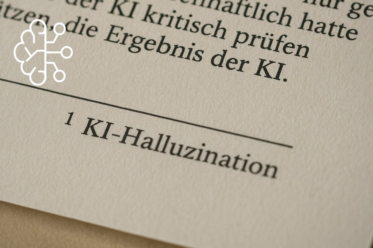 🚨 AG Köln: #Anwalt zitiert KI-#Halluzinationen vor Gericht!
Das Gericht rügt den Einsatz ungeprüfter KI-Zitate als berufsrechtswidrig.
Ein wohl notwendiger Weckruf für die Anwaltschaft: #KI darf unterstützen, aber nie das Denken ersetzen.

Zum Beitrag: datenschutzticker.de/2025/10/ag-koe…