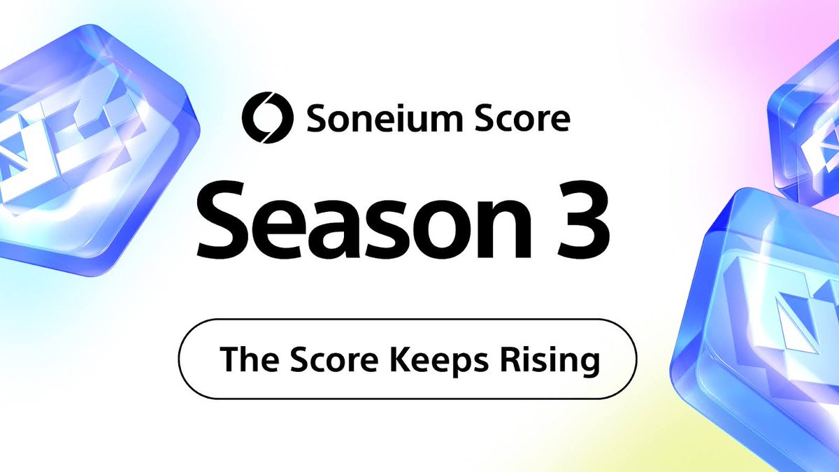 Soneium 💿 (@soneium) on Twitter photo Soneium Score enters Season 03 🌀 💿
The journey continues — new projects <a href="/StargateFinance/">Stargate | Fast Swaps - Now Live</a>, <a href="/zombieidle/">Zombie Idle Defense</a>, <a href="/SonovaNFT/">Sonova💿</a> and Community Quest via @Layer3xyz, and NFT categories keep the game fresh.
portal.soneium.org
Whether you’re minting your first badge or collecting your Soneium Score enters Season 03 🌀 💿
The journey continues — new projects <a href="/StargateFinance/">Stargate | Fast Swaps - Now Live</a>, <a href="/zombieidle/">Zombie Idle Defense</a>, <a href="/SonovaNFT/">Sonova💿</a> and Community Quest via @Layer3xyz, and NFT categories keep the game fresh.
portal.soneium.org
Whether you’re minting your first badge or collecting your