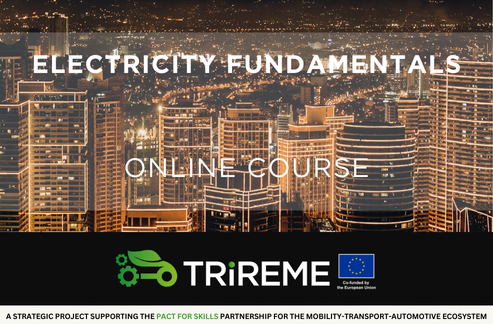 ProjectTrireme's tweet image. Start with the spark ⚡
Learn the basics of electricity:
🔋 Circuits
📐 Components
📊 Key concepts
Your gateway to advanced technical skills.

Start learning today 👇
project-trireme.eu/en/courses

#FreeOnlineCourse #ProjectTRIREME #ErasmusPlus