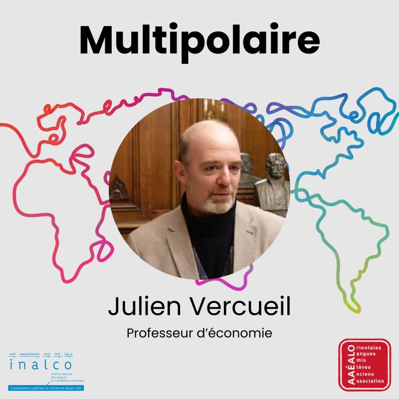 Le 2e épisode du podcast Multipolaire reçoit <a href="/julien_vercueil/">Julien Vercueil</a>, économiste et vice-président de l’<a href="/Inalco/">Inalco</a>. Spécialiste reconnu des économies post-soviétiques et des BRICS, il décrypte les bouleversements économiques et géopolitiques du monde contemporain.

open.spotify.com/episode/620ZBs…
