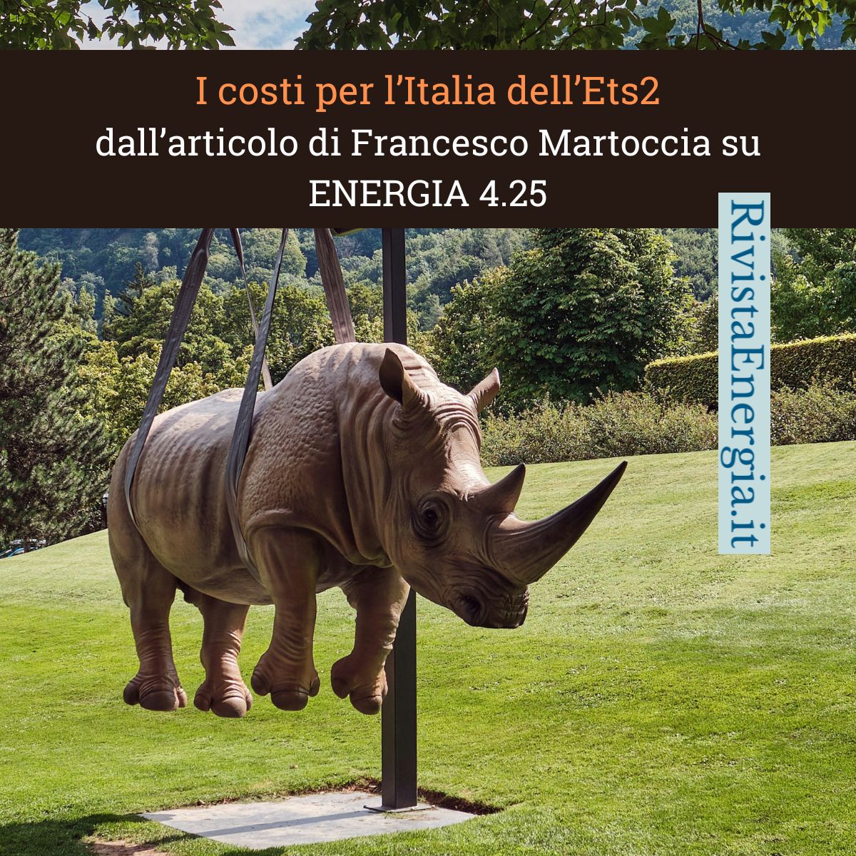 +20% il #gas
+15% la #benzina
+20% il #gasolio

sono le stime dei #costi per l’#Italia dell’#Ets2, il nuovo sistema europeo di scambio quote di #CO₂ in vigore dal 1° gennaio 2027

Francesco Martoccia (Citi) dal prossimo numero del trimestrale #ENERGIA

👉rivistaenergia.it/2025/10/costi-…