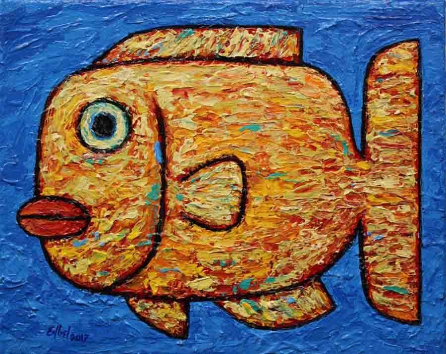 “fish”, 2017 by Norman Engel