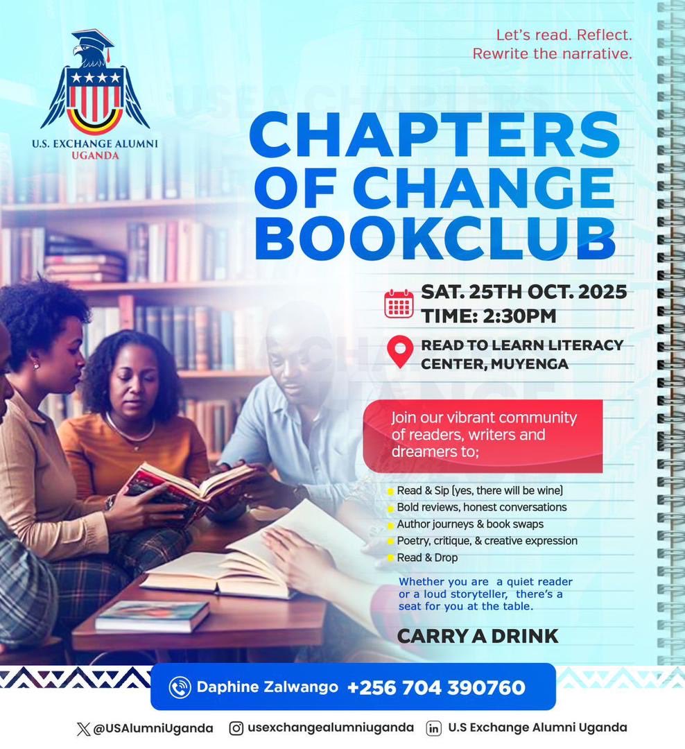 The USEA Chapters of Change Book Club Launch is happening this Saturday and we are excited to invite you all🥳

A new chapter begins for all alumni readers, writers and book lovers brought together with a shared passion for reflection, creativity, critique and purposeful
