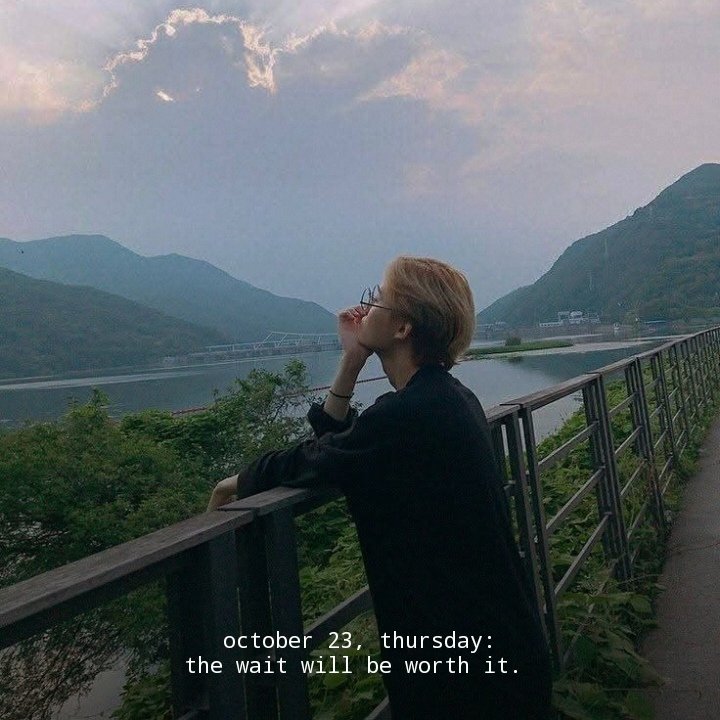 october 23, thursday...