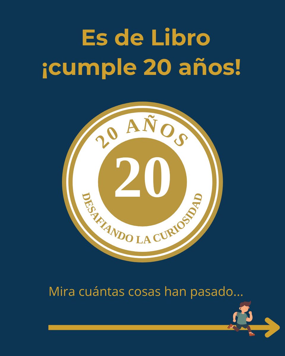 CEDROenlinea's tweet photo. ‼️Este curso, ¡#Esdelibro cumple 20 años!

Desde 2006 hemos acompañado a miles de estudiantes y docentes de #ESO y #Bachillerato. Y seguimos. Mira esta línea del tiempo para ver cuántas cosas han pasado.

¿Te apuntas? 📷 https://t.co/arQaZomhOb

Apoyan @culturagob @CulturaCMadrid https://t.co/GNxN26PIfD