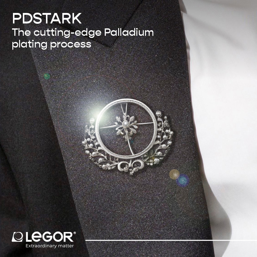 LegorGroup's tweet photo. PDSTARK, our optimized #Palladium #plating process, delivers maximum aesthetic impact and corrosion resistance while using less metal.
✨ Designed for high-end #fashion and #eyewear.
✅ Elegance, durability, efficiency.
Discover PDSTARK:https://t.co/xhudR1G2BA https://t.co/RtPzyMtRjt