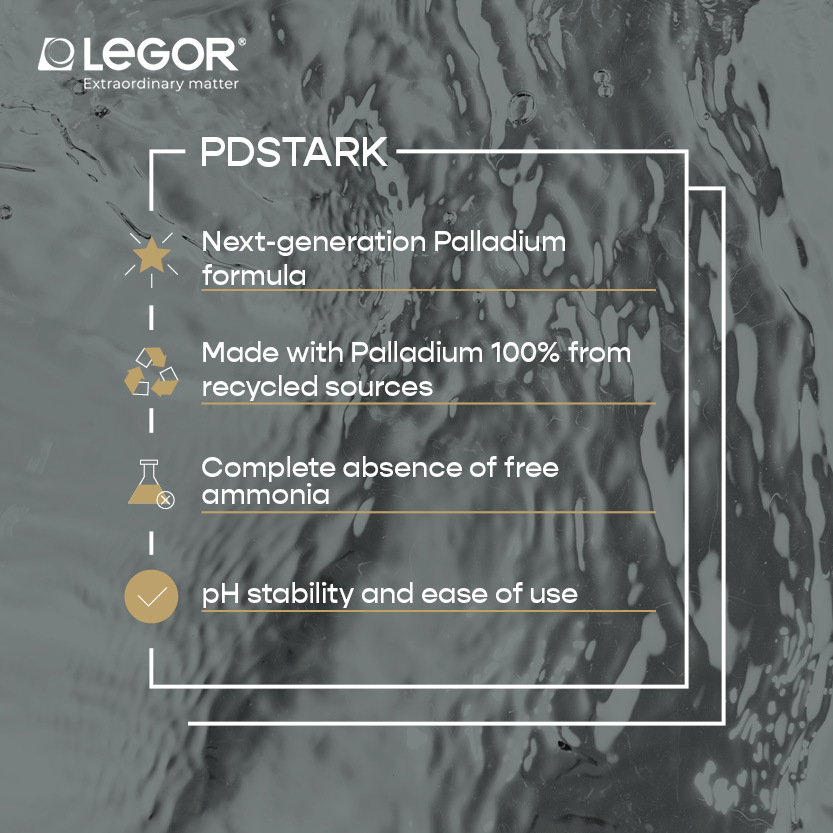 LegorGroup's tweet photo. PDSTARK, our optimized #Palladium #plating process, delivers maximum aesthetic impact and corrosion resistance while using less metal.
✨ Designed for high-end #fashion and #eyewear.
✅ Elegance, durability, efficiency.
Discover PDSTARK:https://t.co/xhudR1G2BA https://t.co/RtPzyMtRjt