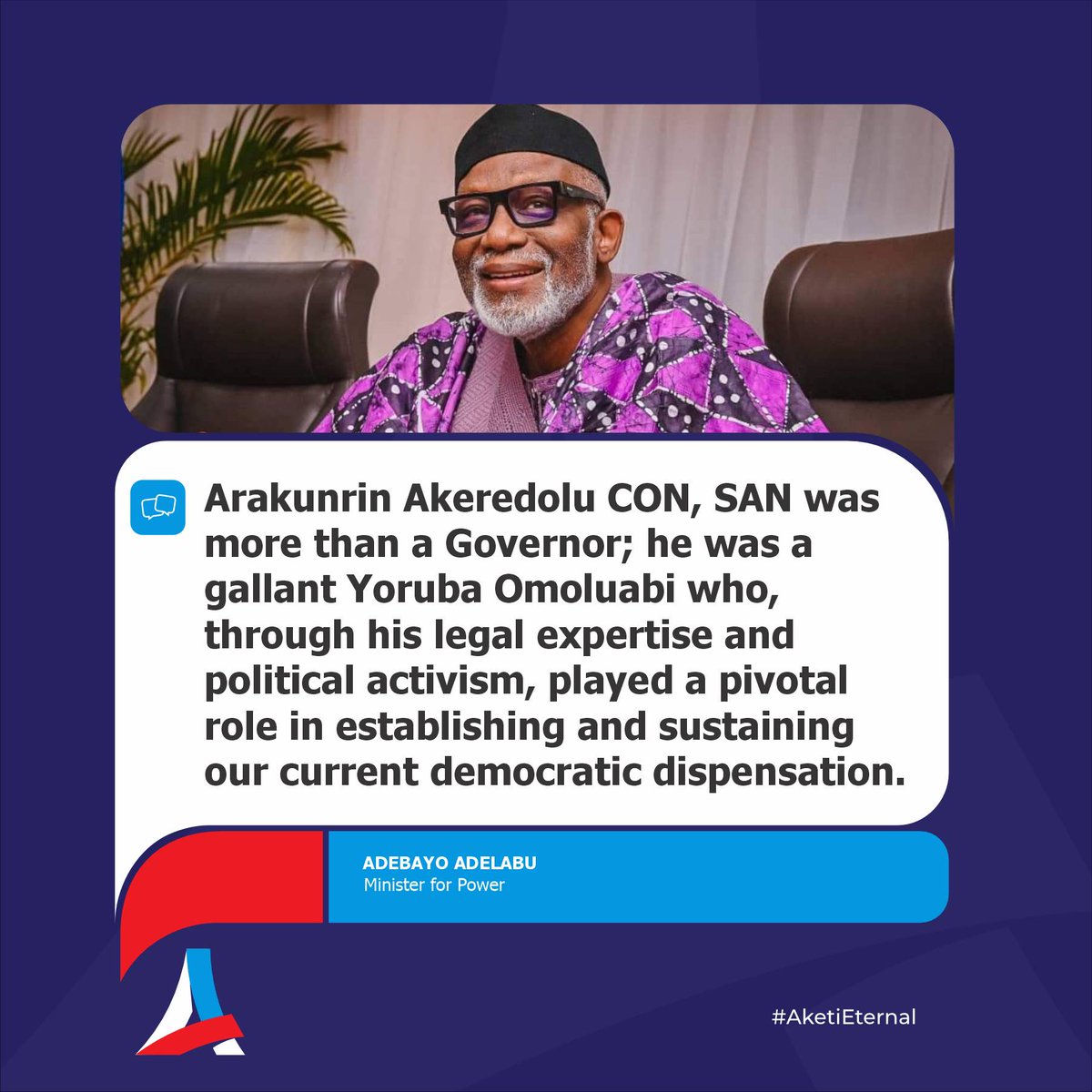 AKETI ETERNAL!

#AketiEternal #AketiLegacy