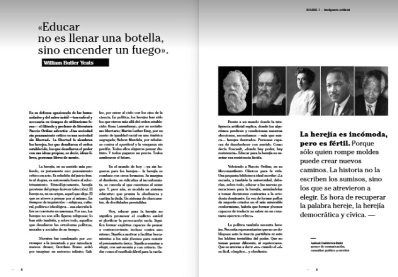 Un gran placer escribir este artículo para el primer número de Kuader de <a href="/revistajoblanco/">Ajoblanco</a> <a href="/ajoblanco/">Ajoblanco</a>, dedicado a 👉La IA: qué es, de qué modo nos está transformando y a qué precio.

✍️ He escrito: 𝐏𝐨𝐫 𝐮𝐧𝐚 𝐡𝐞𝐫𝐞𝐣𝐢́𝐚 𝐜𝐢́𝐯𝐢𝐜𝐚 𝐲 𝐝𝐞𝐦𝐨𝐜𝐫𝐚́𝐭𝐢𝐜𝐚, atendiendo