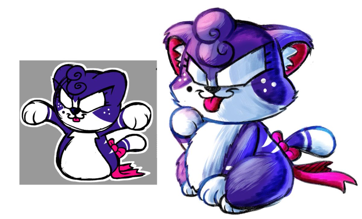 Not alotta Catatattack news lately, been really hunkering down and improvising in whatever ways I need to. Starting with fixing up how I draw with daily sketching, anatomy practice, etc.

Take a peep at the Kitty Kat design revision for a good look at what's coming!