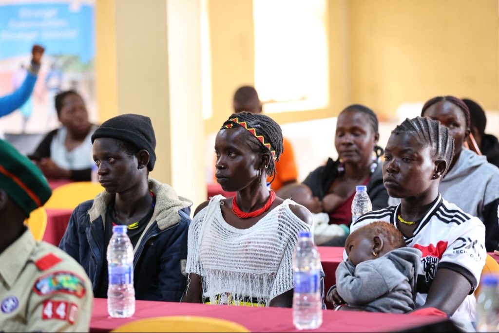 Ishmaelthehost's tweet image. Speaking on behalf of the Chief of the UNICEF Field Office~Moroto, Sambey Logira an Education Specialist with UNICEF, said the boot camp offers young participants a valuable opportunity to learn, grow, and showcase their innovative ideas.
He urged them to actively engage, learn…