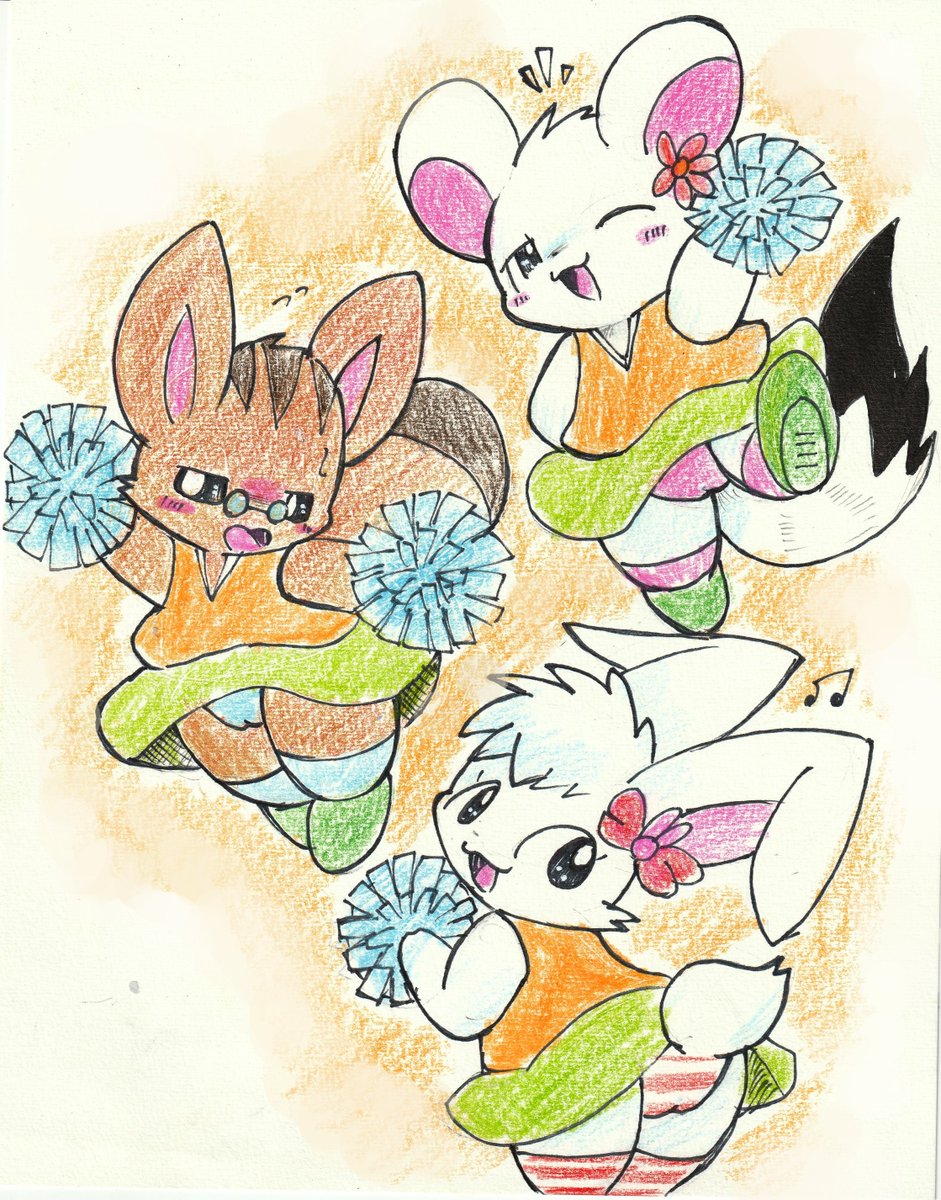 troche_trochi's tweet image. チアリーディング