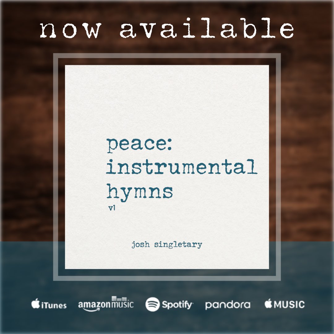 joshsingletary's tweet image. #PEACE: Instrumental Hymns is available today! I’m so excited to share this with you for my birthday. This is a labor of love and I pray some peace for you.

distrokid.com/hyperfollow/jo…

#piano #pianomusic #peacful #calm #rest #hymns #newmusic