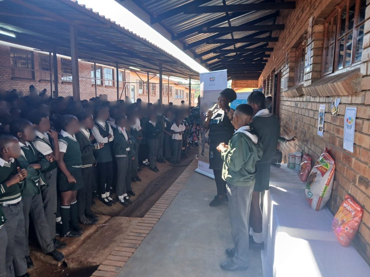 Learners from Chweni Primary School took the lead in an inspiring awareness activity, highlighting the importance of eating nutritious food, having breakfast every day. 

They also reminded everyone that proper handwashing is a simple yet powerful way to stay healthy.
