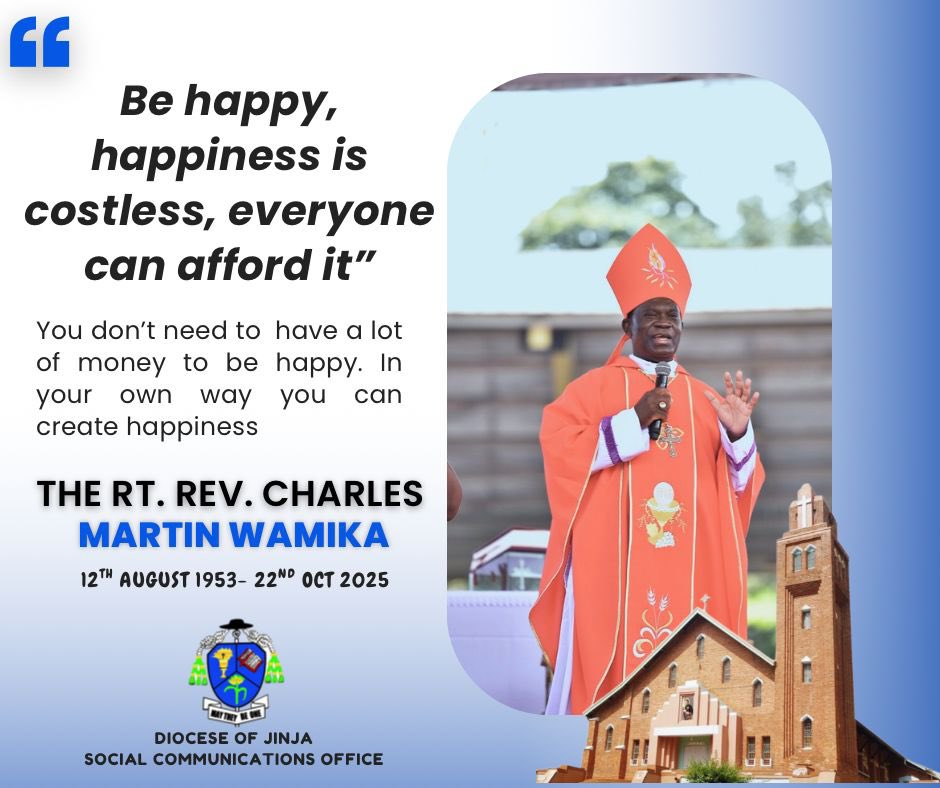 Diocese of Jinja- Social communications office tweet media