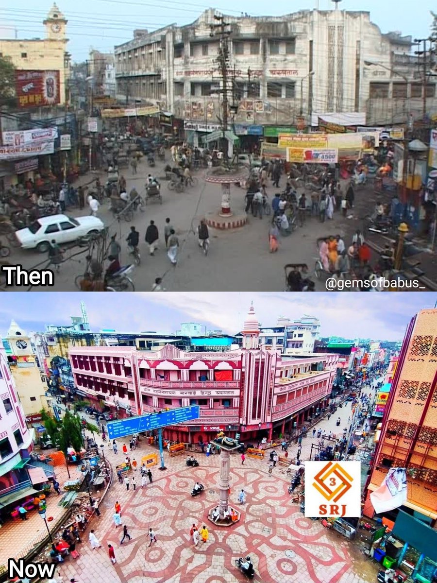 gemsofbabus_'s tweet image. VARANASI

Modi won by 5 Lakh votes when it looked like the top photo.

In 2024 he trailed for a while and won by just 150K votes, a smaller margin than in 2019 and 2014, when the city looked like the second picture.

Some places aren’t meant to change. Let them be as they are.