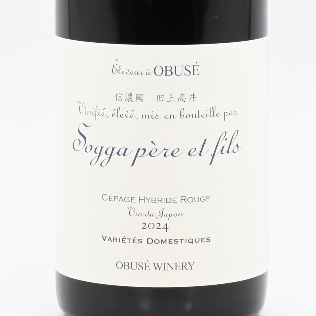 12本【1ケース】ちゃぶ台ワイン 2024 小布施ワイナリー ドメーヌソガ