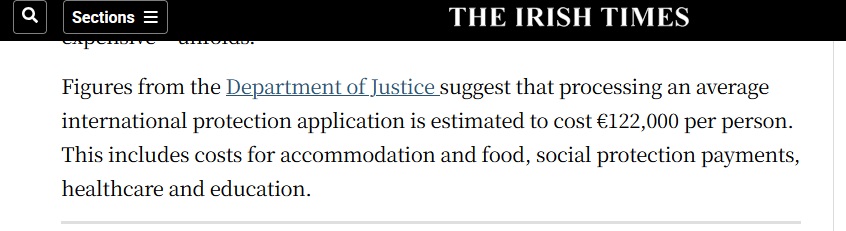 nwl88444048's tweet photo. And if Gardai are to deploy 300 in Citywest, any chance at all they could deploy one (1) to the Belfast-Dublin Enterprise train today, on which an estimated 50 people will illegally enter the State via N Ireland, which will cost the State €6m if they claim asylum. https://t.co/R9FMtn05A4