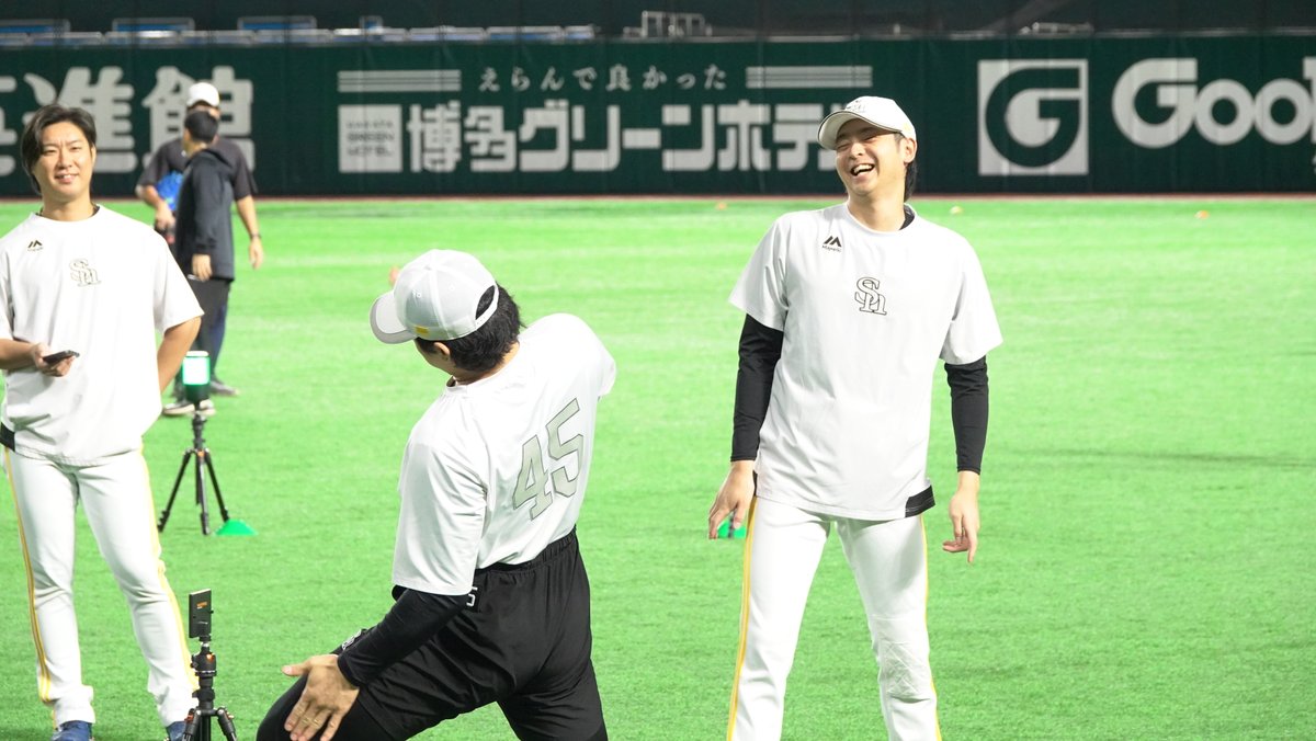 gakutakemura314's tweet image. #谷川原健太 選手による #川瀬晃 選手の誇張モノマネ😂