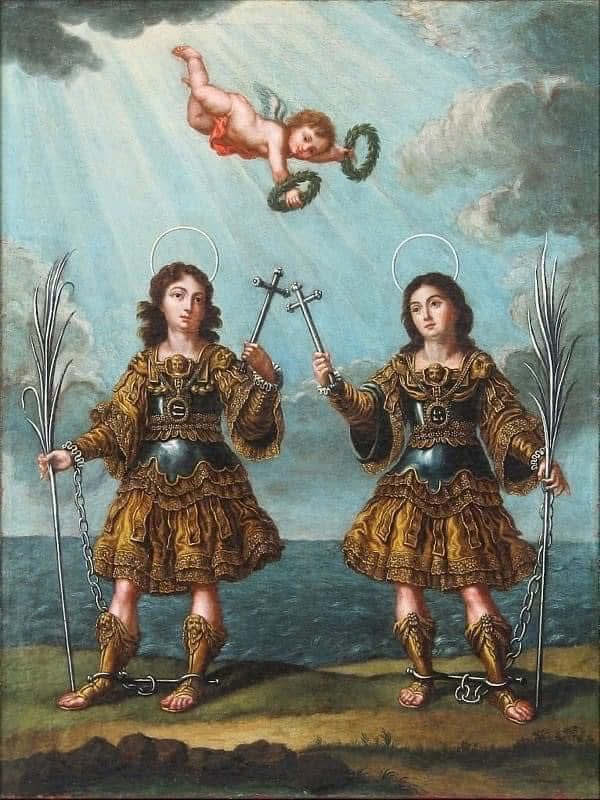 SAN SERVANDO Y SAN GERMÁN | PATRONOS DE LA CIUDAD DE CÁDIZ

Hoy 23 de octubre celebramos la Festividad de San Servando y San Germán, Patronos de nuestra ciudad de Cádiz. 

Que los Santos Mártires sigan intercediendo por Cádiz y su diócesis.

Paz y Bien.

#AlAmorporlaEsperanza