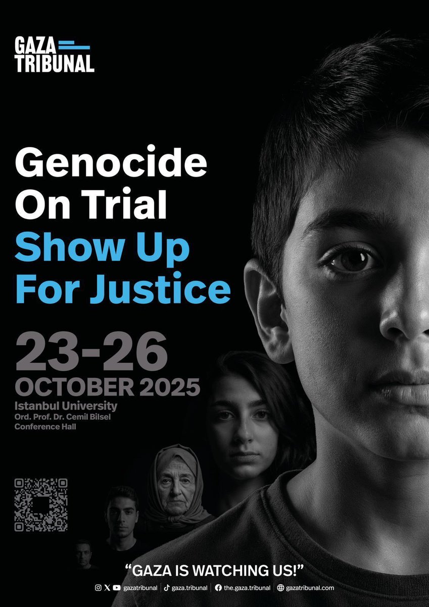 📢Follow Gaza Tribunal Final Hearings Live!

👉🏻youtube.com/live/43hGQt2Ny…

#GazaTribunal