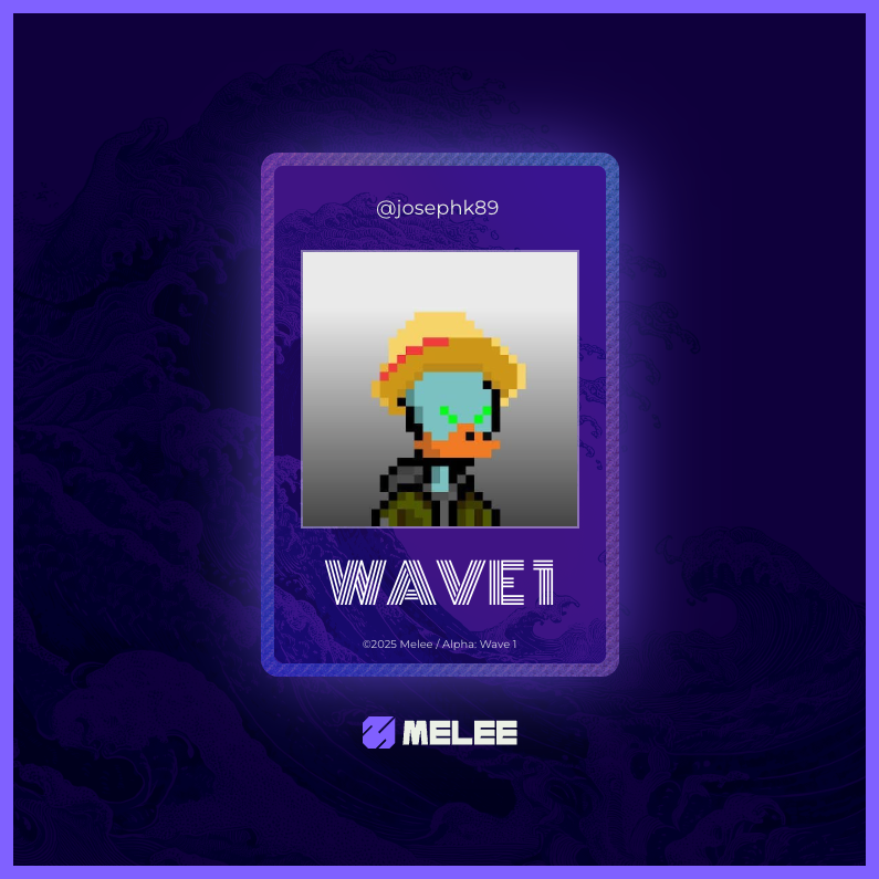 Excited to be part of Wave 1 of Melee Alpha!

Check <a href="/meleemarkets/">Melee</a> to see if you made the cut