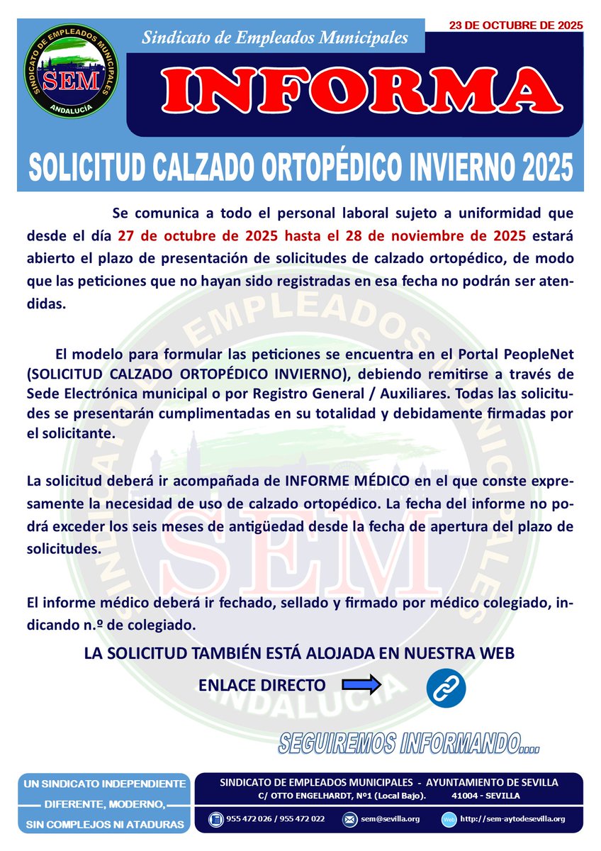 SOLICITUD CALZADO ORTOPÉDICO INVIERNO 2025