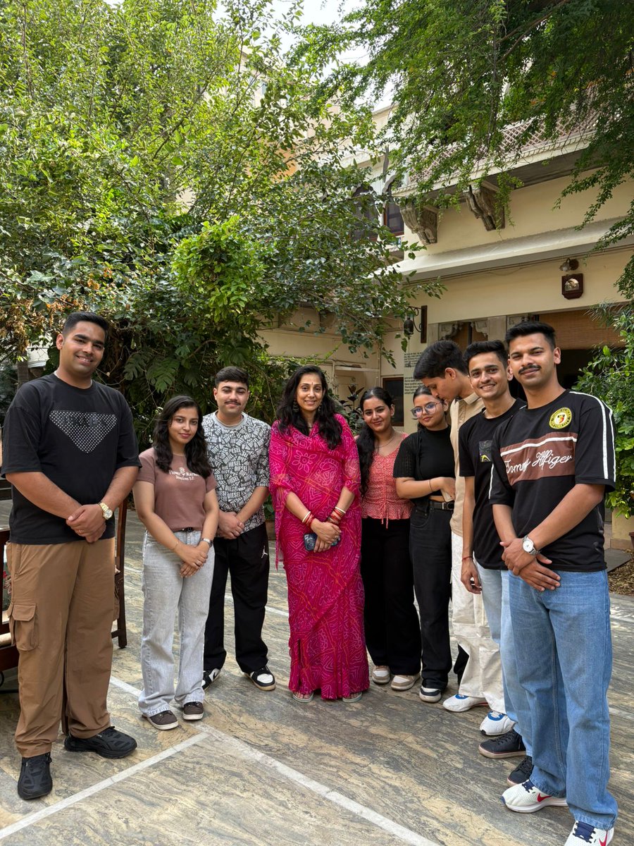 IHMJAIPUR's tweet photo. Bridging Campus: Academic, Cultural &amp; Culinary Exchange
IHM Jaipur x IHM Gurdaspur
A royal &amp; flavorful experience at Dera Mandawa — exploring Rajasthani heritage, culture &amp; cuisine through the Cross Culture Program.

#IHMJaipur #IHMGurdaspur #DeraMandawa #CrossCultureProgram https://t.co/UmCoVi96lI