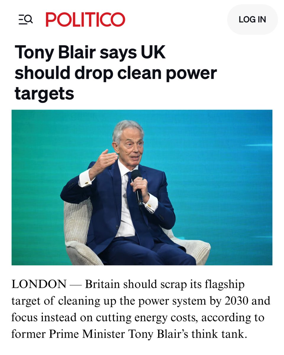 Claire Coutinho (@clairecoutinho) on Twitter photo Glad to see the Tony Blair Institute now saying what I’ve been saying for months.
- Energy is prosperity and nothing is more important to growth than cutting energy costs.
- Axe the Carbon Tax to cut bills instantly.
- Ed’s renewables auction will lock us into higher Glad to see the Tony Blair Institute now saying what I’ve been saying for months.
- Energy is prosperity and nothing is more important to growth than cutting energy costs.
- Axe the Carbon Tax to cut bills instantly.
- Ed’s renewables auction will lock us into higher