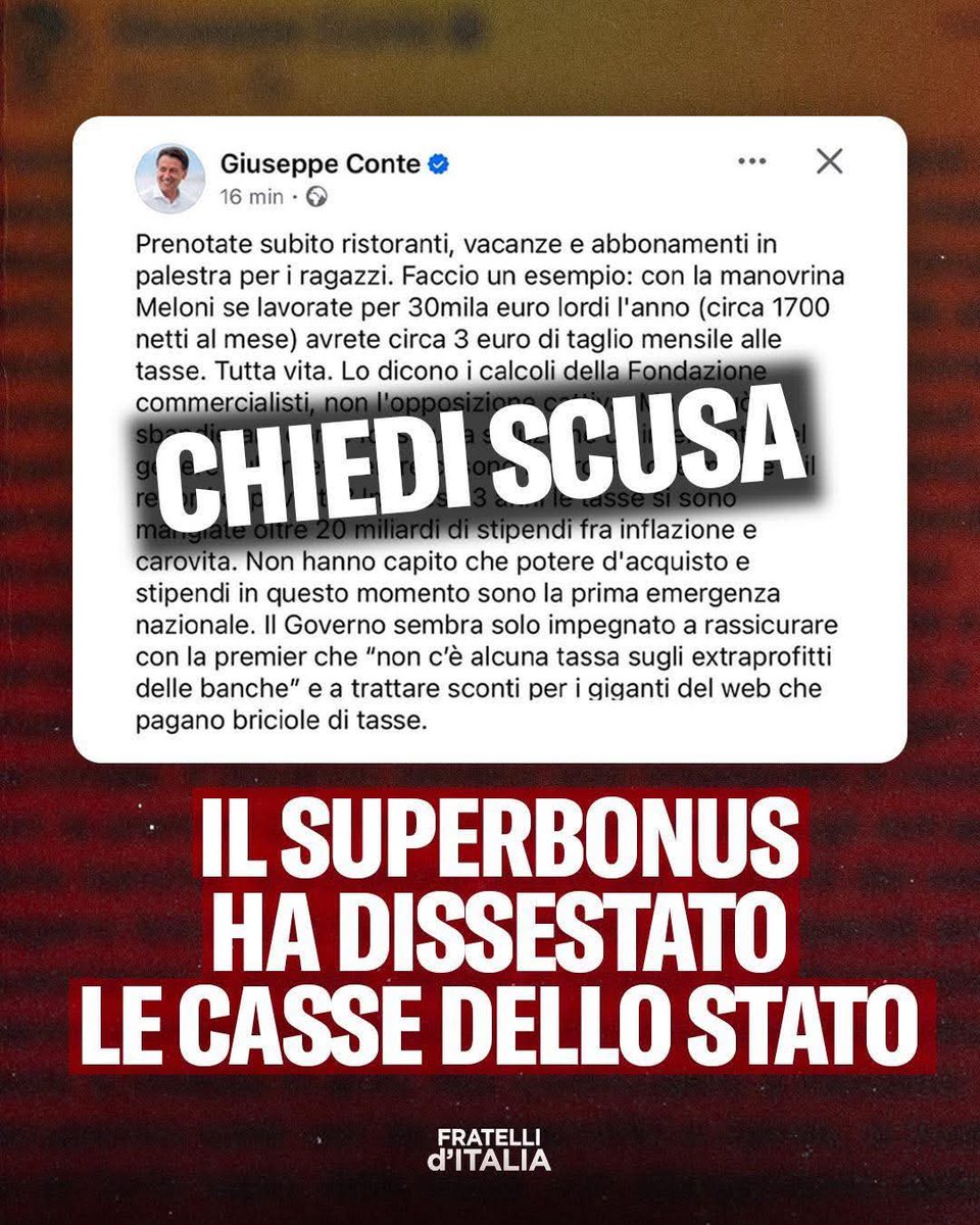 CorrettIvi's tweet photo. @GiuseppeConteIT https://t.co/ug83Yy5agA