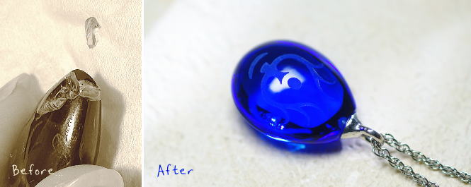 Baccarat 飛行石ペンダント バカラ 天空の城ラピュタ 飛行石ペンダント SV925 Baccarat