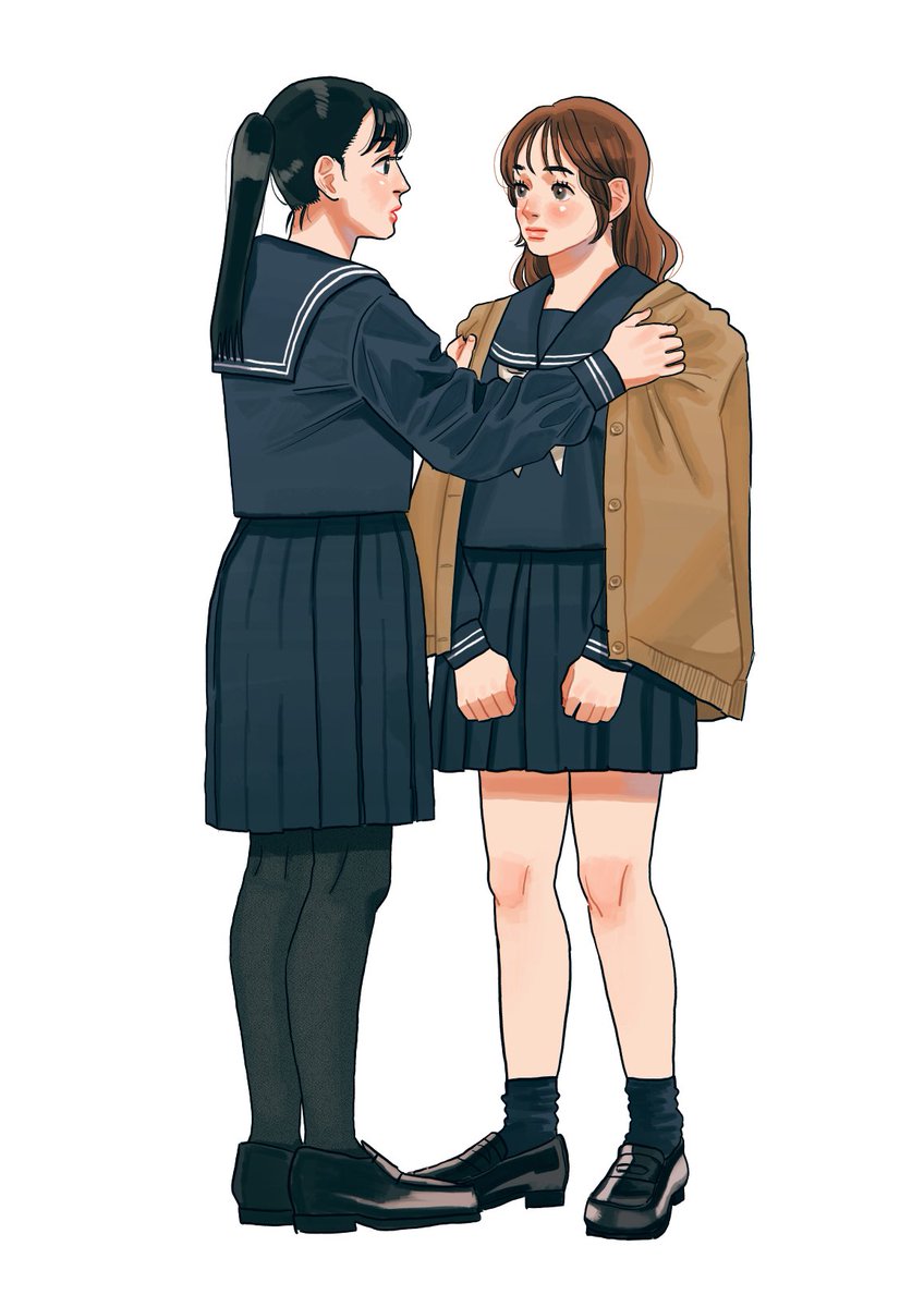 KOMEYAROU86's tweet photo. あったかくしてね #創作百合 https://t.co/vQuzfA9vcv