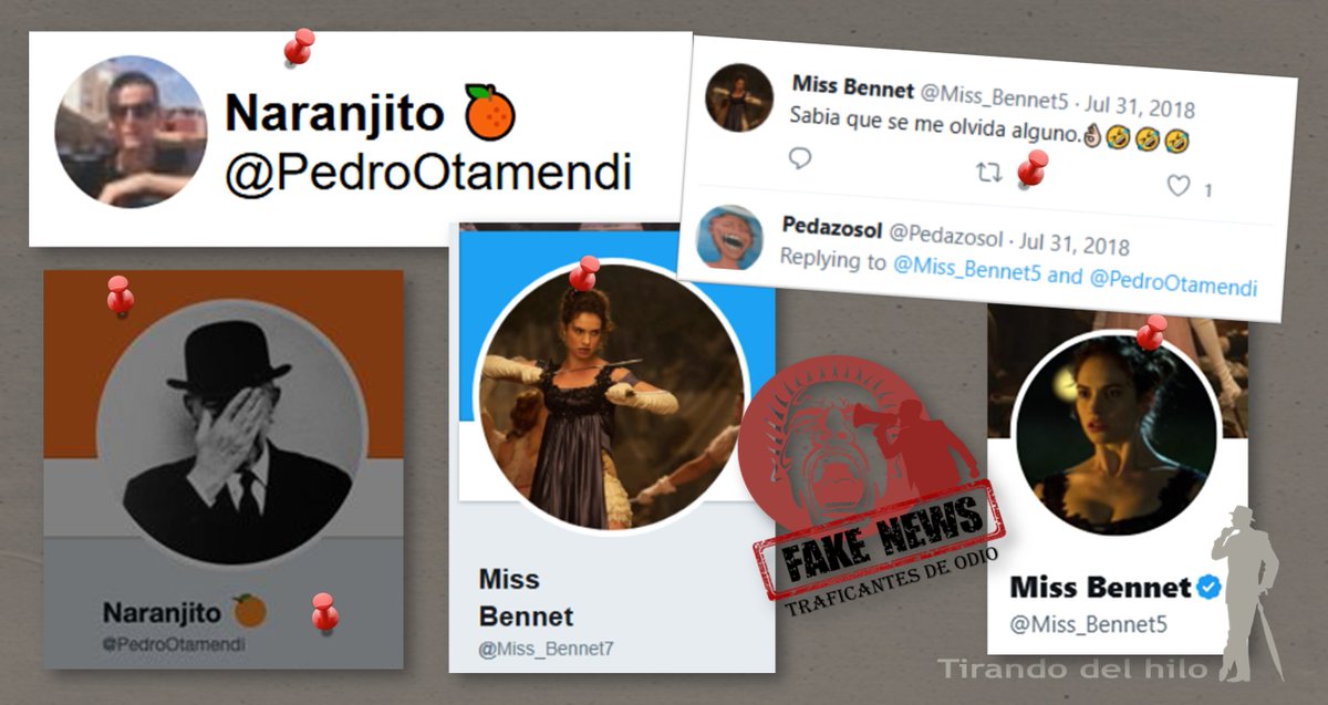 🫨  Sorpresa. 🫢¿Pedro Otamendi o Miss Bennet? ¿Otro «Manolo»? 🤨 Juzguen ustedes, pero sionistas y traficantes de odio... «ambos».
diario-red.com/articulo/espan…