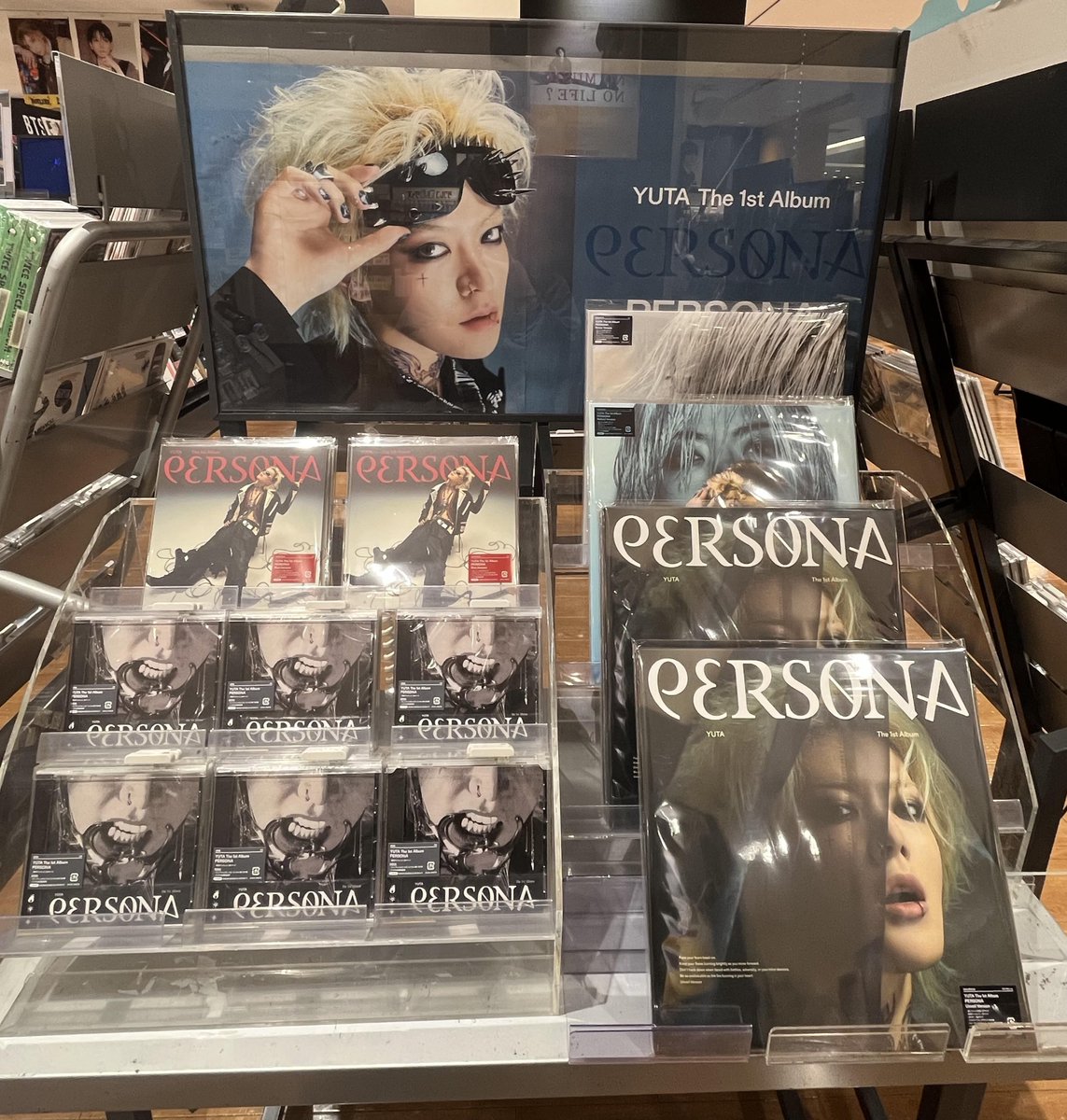 YUTA】 YUTA The 1st Album『#PERSONA』 本日入荷しました