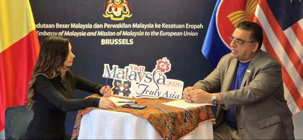 Visit Malaysia 2026 🇲🇾 (VM2026) is a nationwide tourism campaign launched by the Malaysian government to position the country as a top global travel destination. It is part of a long-standing series of “Visit Malaysia Year” campaigns, full interview via @eureflect 
<a href="/MYEmbBrussels/">Embassy of Malaysia in Brussels</a>