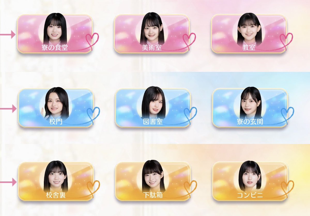 二期・三期と四期の一覧です
#サクコイ