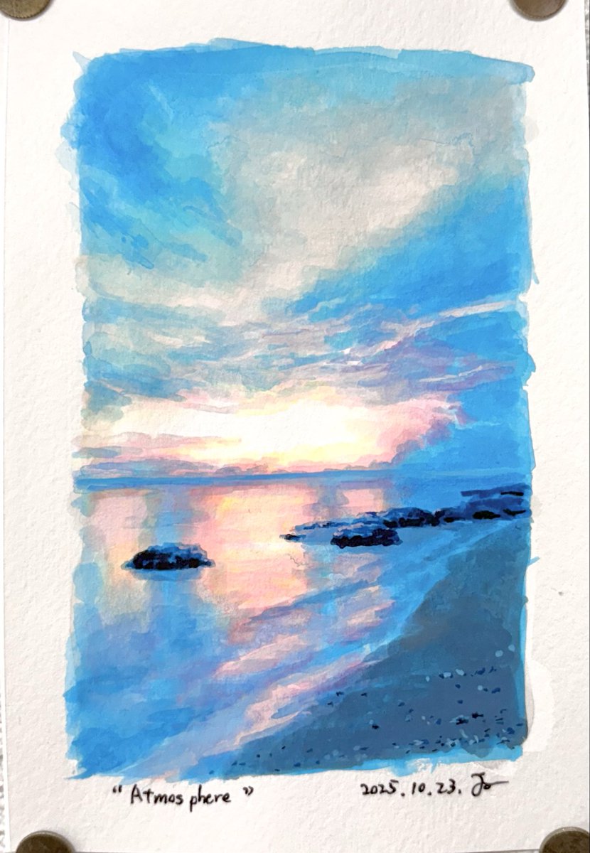 Today’s drawing .
10/23

Atmosphere 

#everydaychilldrawing