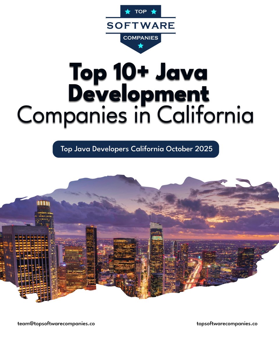 topsoftwarefirm's tweet image. The Top 10+ Java Development Companies leading enterprise innovation with scalable, secure, and cloud-native Java solutions.
#javadevelopment #CaliforniaTech #Java #SoftwareDevelopment #JavaDevelopers #TechInnovation