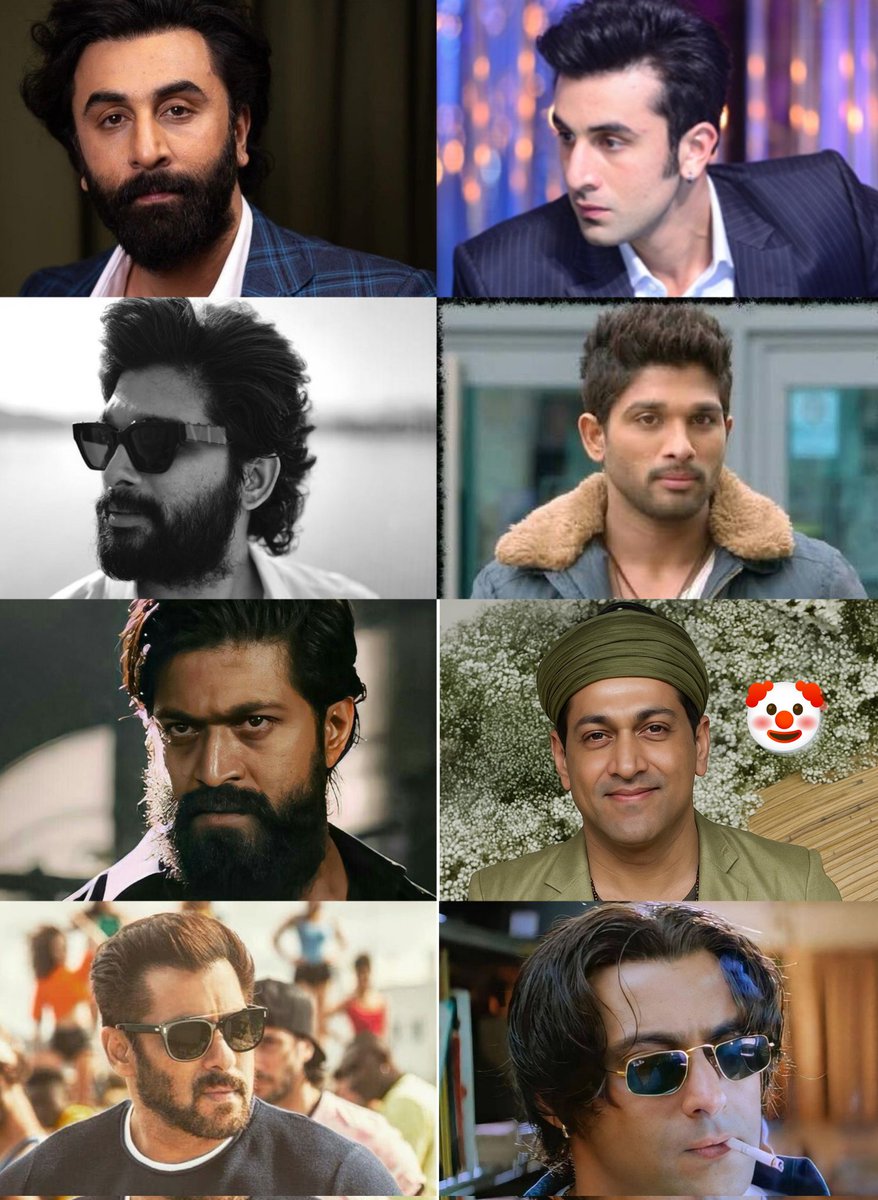 RKsBatman_'s tweet image. Some actors in beard and non beard look 😭
