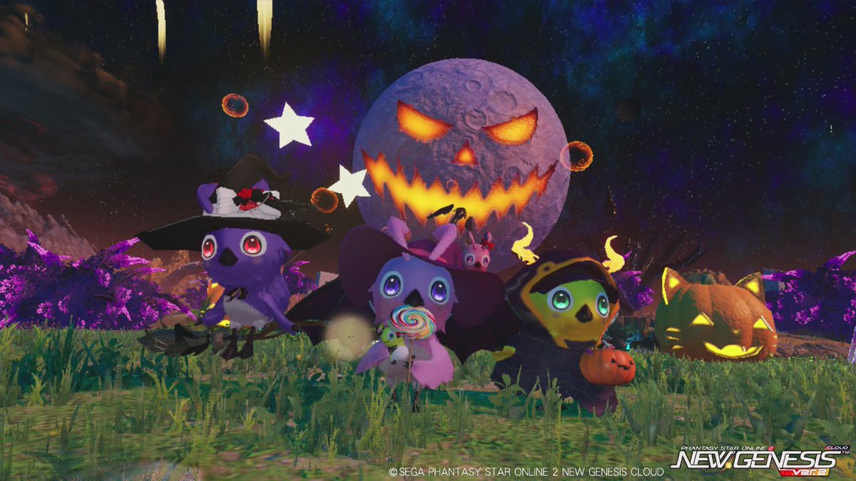 foschia_PSO2's tweet image. 今回の期間限定クエ、かわいいステージですきゅ