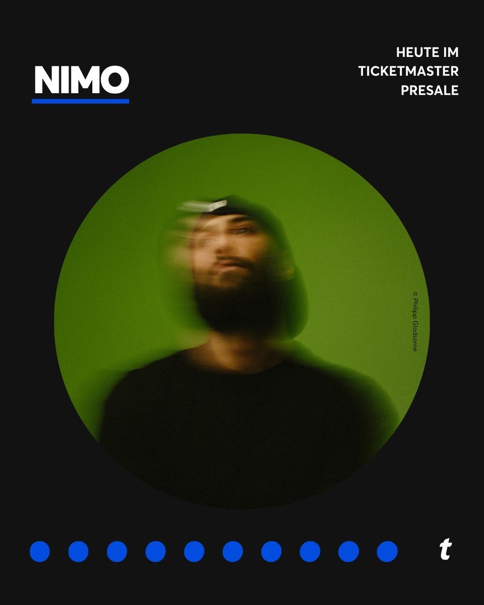 Nächstes Jahr kommt Nimo mit seiner Home Sweet Home Arena Tour zurück!

Tickets findet ihr ab jetzt im Ticketmaster Presale: bit.ly/3JjLPFI