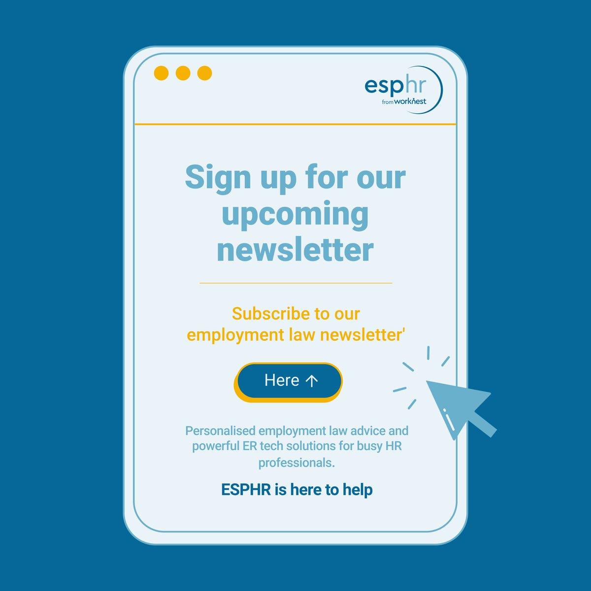 Our monthly bulletin is packed with expert insight, case law summaries, and key legislative developments.

Don’t miss October’s update - sign up today: esphr.co.uk/?v=esphr-li-so…

#EmploymentLaw #CaseLaw #LegalUpdates #EmploymentTribunal #Regulation