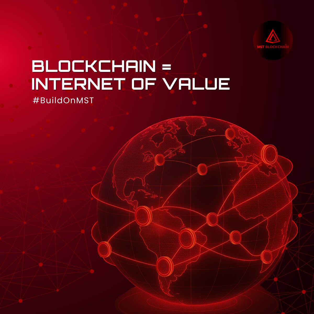 MSTBlockchain's tweet image. 🌐 Fact #10: Blockchain = Internet of Value
Just like the internet moves information,
blockchain moves value — instantly, globally, and securely. 💱
Welcome to the new era of digital trust.
#MSTBlockchain #BlockchainFacts #Web3 #Layer1 #InternetOfValue #BuildOnMST