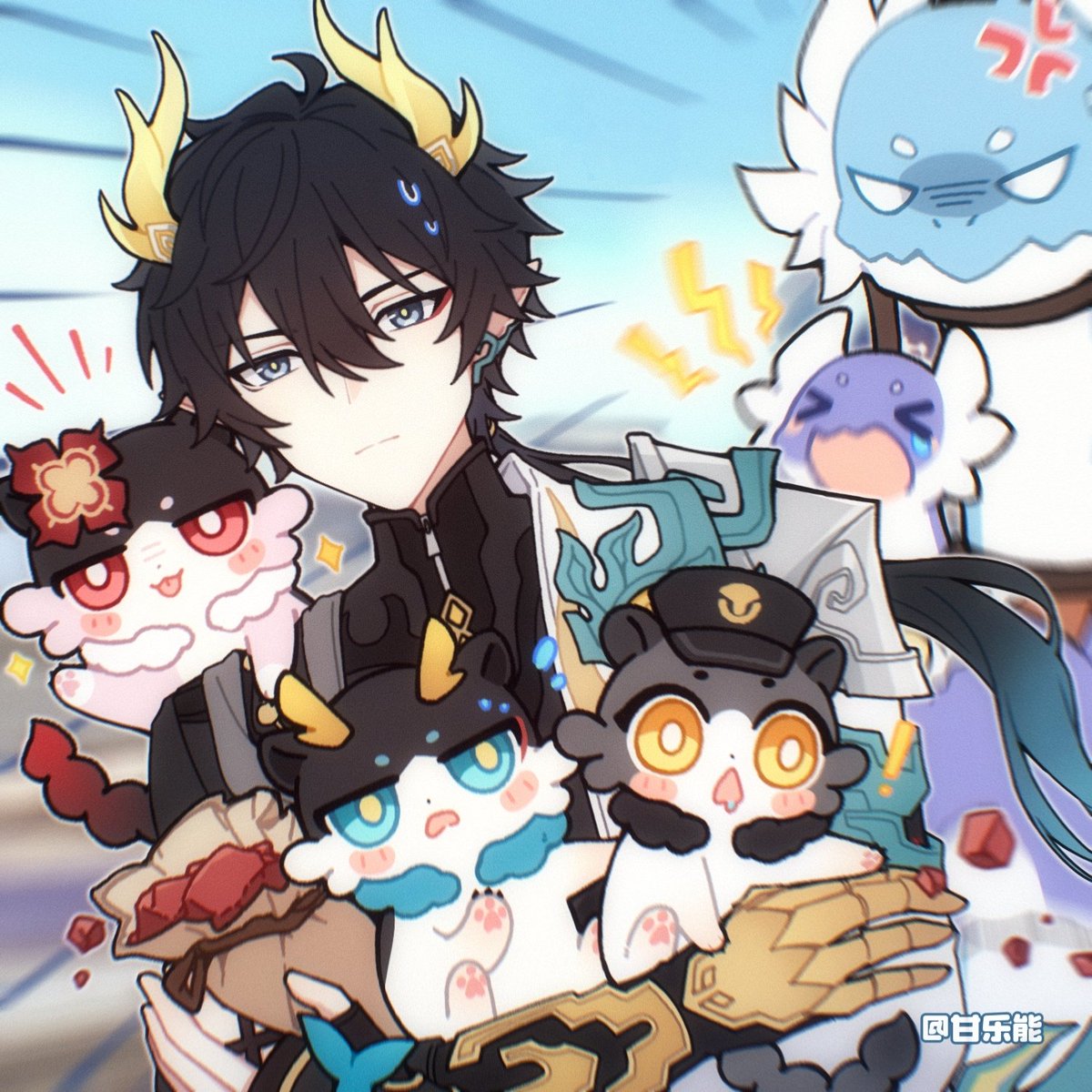 ganleneng0328's tweet image. #DanHengPT  #HonkaiStarRail